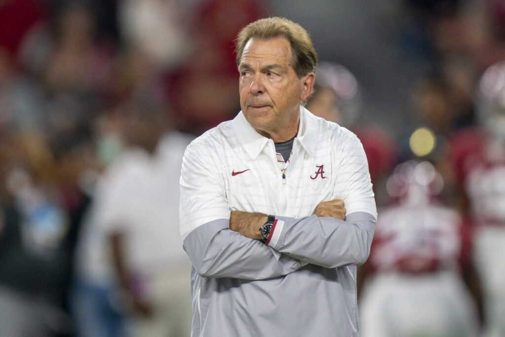 Nick Saban photo by saturdaydownsouth.com